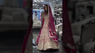 Rad lehenga designs Amar shop har prakar ke lehenge uplabdh hai 1million wedding viralvideo vr [upl. by Christiane16]