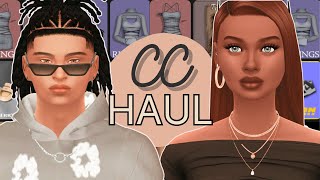 CC Haul Folder MaleFemale Sims 4 [upl. by Serolod50]