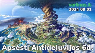 Varlinas tiesiogiai  2024 09 01  Apsėsti Antideluvijos 6d  Klausimai  atsakymai [upl. by Nakashima140]