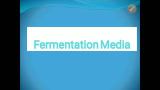 Fermentation media part 1Industrial Microbiology [upl. by Azarcon]