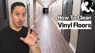 How To Clean Vinyl Plank Floors in Real Time [upl. by Anela]