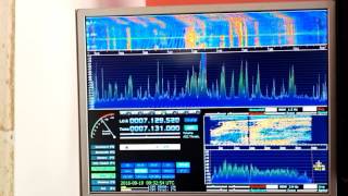 PANADAPTER  HDSDR  IF by IN3FOB [upl. by Siuqcram]