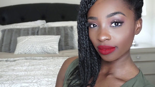 STILA Stay All Day Liquid Lipstick Swatches on DARK SKIN  Stila Cosmetics [upl. by Elyag]