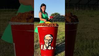 Create your own deliciously spicy KFCstyle chicken bucket royallqt [upl. by Simmie]