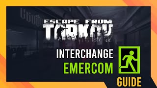 Emercom Exfil Location  Tarkov Interchange Guide [upl. by Walker]