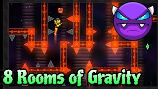 8 Rooms of Gravity by SpestaYT 100 Platformer Easy Demon  Geometry Dash 22 [upl. by Leizahaj]