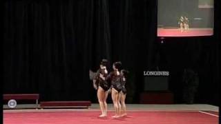 ACROGYM WK 2006 TRIO USA BALANS [upl. by Nohsyt68]