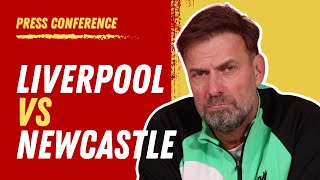 Liverpool vs Newcastle  Jurgen Klopp PreMatch Press Conference [upl. by Lekar]