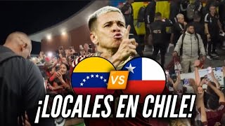 ¡LOCURA EN CHILE LLEGADA VINOTINTO 🇻🇪 [upl. by Older]