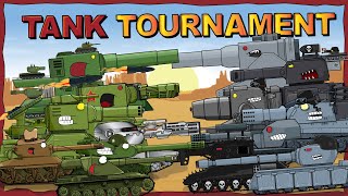 quotTank Tournament  full 2nd season plus Bonusquot  Cartoons about tanks [upl. by Reinertson]