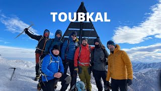 A winter climb on Toubkal  North Africas highest peak 4167m [upl. by Anigar57]