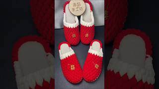 Homemade slippers show product 🪡🧵slippers handmade shorts [upl. by Windsor]