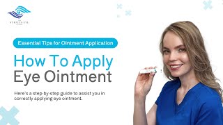 How to Apply Eye Ointment  The Straits Eye Centre [upl. by Boleslaw]