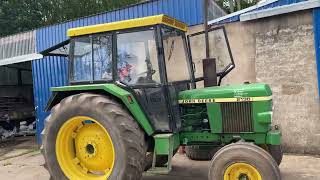 Old John Deere 2130 just moved out of storage all year tractor [upl. by Lara326]