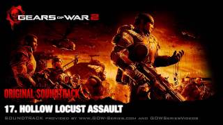 17 Hollow Locust Assault  Gears of War 2 Original SoundTrack OST [upl. by Dane]