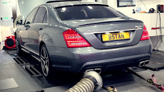 Weistec Supercharged STAGE 2 dyno run on this Mercedes S63 at MSL PERFORMANCE [upl. by Island]