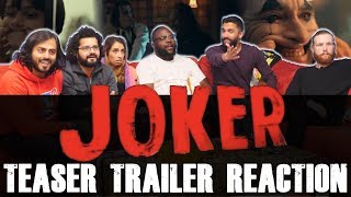 Joker Teaser Trailer Reaction [upl. by Esemaj501]