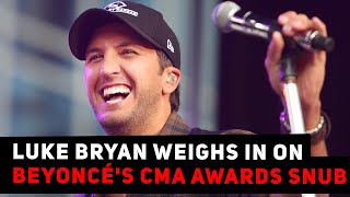 Luke Bryan Weighs In On Beyoncés CMA Awards Snub  Pick A Side [upl. by Hancock]