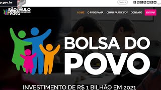 Como desbloquear o Cartão Bolsa do Povo [upl. by Htebazie]