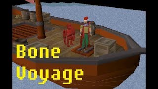 OSRS  BONE VOYAGE  QUEST GUIDE [upl. by Apilef935]