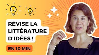 Réviser la littérature didées  Guide ultime spécial bac 💡💡 [upl. by Sheila]