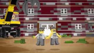 Cell Breakout  LEGO City  Mini Movie [upl. by Quickel]