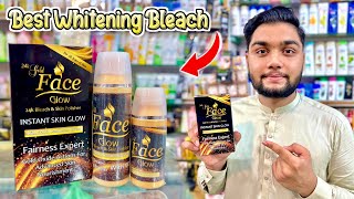 Best Whitening Bleach In Pakistan  24K Gold Bleach Cream For Whitening Skin [upl. by Yddor]