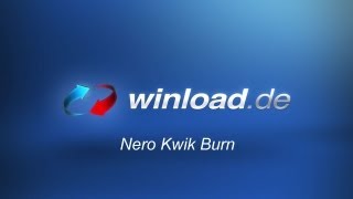 Nero Kwik Burn  Das kostenlose Brennprogramm von Nero  Winloadde [upl. by Gyasi900]