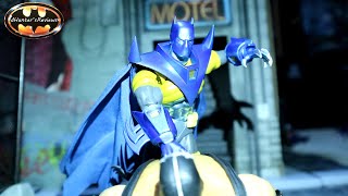 Mafex Knightfall Batman Azrael Jean Paul Valley Action Figure Review amp Comparison [upl. by Ilera572]