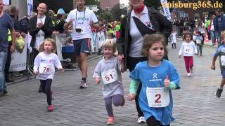 Bambinilauf beim 9 TARGOBANK Run am 14082014 [upl. by Kcinom688]