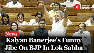 Kalyan Banerjees Hilarious Jibe at BJPs 400 Paar Slogan in Lok Sabha [upl. by Maryanne443]