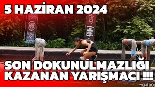 Survivor Dokunulmazlık Oyunu Kim Kazandı  5 Haziran 2024 [upl. by Lourie]