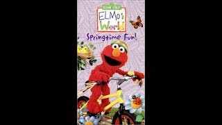 Elmos World Springtime Fun 2002 VHS Full Screen [upl. by Drucy]