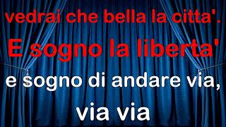 Lucio Dalla La Casa in Riva Al Mare VS SWING KARAOKE MM FAIR USE [upl. by Flosser]