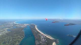 Takeoff from Coolangatta Airport Queensland Australia [upl. by Barrada]