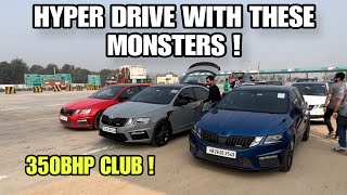 STAGE 3 AUDI A3 VS OCTAVIA VRS STAGE 2  HYPER DRIVE WITH 6 OCTAVIAS [upl. by Lay]