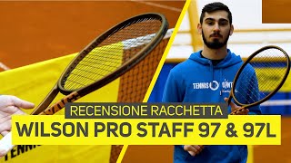 Oggi parliamo delle nuove Wilson Pro Staff 97 amp 97L  TennisPoint [upl. by Willmert]