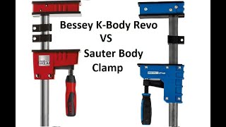 Gifted Sauter Body Clamp VS Bessey KBody Revo Parallel Clamp Comparison [upl. by Waldo60]