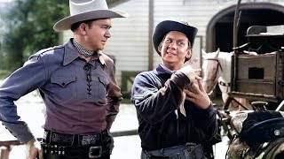 ARIZONA DAYS  Tex Ritter  Free Western Movie English [upl. by Narbig]