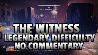 Destiny 2 Final Shape  THE WITNESS BOSS FIGHT  ENDING CUTSCENE No Commentary [upl. by Ledda46]