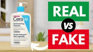 CeraVe SA smoothing cleanser REAL vs FAKE  IMPORTANT Things To Know [upl. by Kleiman386]