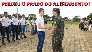 O que fazer quando perde o prazo para se alistar para serviço Militar Obrigatório [upl. by Pazice143]