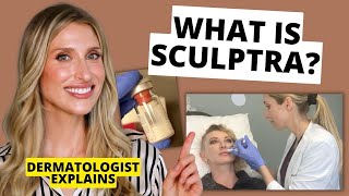 What is Sculptra Dermatologist Explains Sculptra Face Injections amp Treatment Tips  Dr Sam Ellis [upl. by Strander]