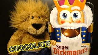 Super Dickmanns CHOCOLATE MARSHMALLOW Hazelnut Cream Waffer Cookie Nutcracker Schaumküsse [upl. by Raye431]