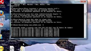 Como ver o ipconfig no windows 7mp4 [upl. by Nylecoj641]