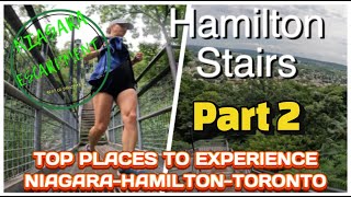 Hamilton Ontario  STAIRS PART 2 AMAZING Niagara Escarpment and Bruce Trail [upl. by Shurlocke]