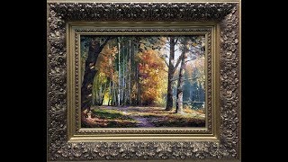 Colors of autumn Acrylic Artist  composer Victor Yushkevich [upl. by Ettenay]