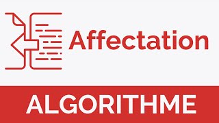 Algorithme 4  Affectation Darija [upl. by Melicent]