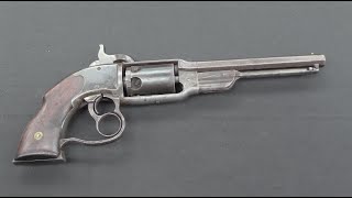 Savage Navy Revolver Almost Double Action [upl. by Orimisac529]