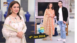 Good Morning Pakistan  Yumna Zaidi  Usama Khan  Javed Sheikh  4th January 2024  ARY Digital [upl. by Eirual603]